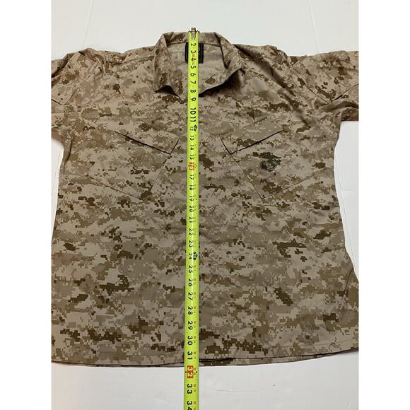 USMC Desert MARPAT FROG Combat Shirt and Pants Set Size MEDIUM REGULAR - Picture 6 of 15